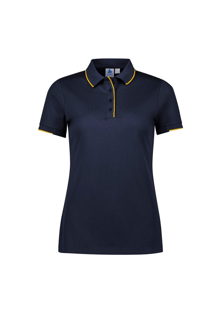 Womens Focus Short Sleeve Polo UPF 50+ - SunSafe Australia