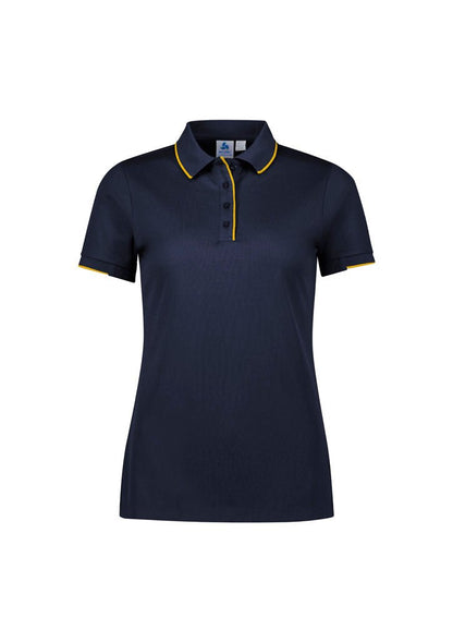 Womens Focus Short Sleeve Polo UPF 50+ - SunSafe Australia