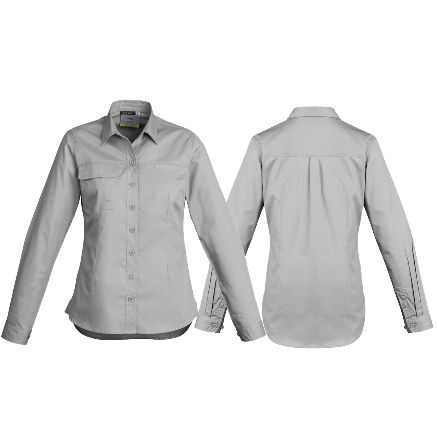 Womens Lightweight Tradie Long Sleeve Shirt - SunSafe Australia