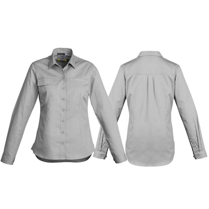 Womens Lightweight Tradie Long Sleeve Shirt - SunSafe Australia