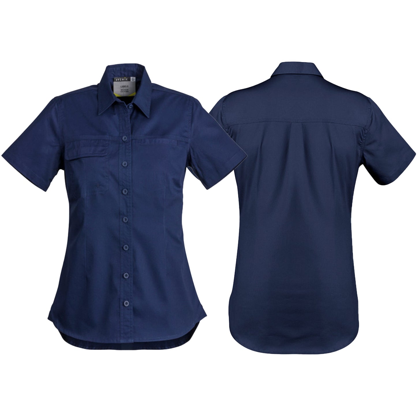 Women's Lightweight Tradie Short Sleeve Shirt - SunSafe Australia
