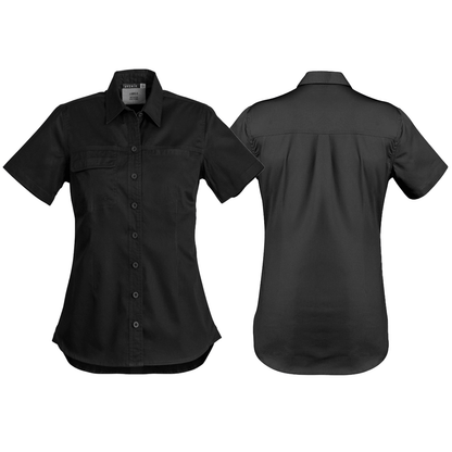 Women's Lightweight Tradie Short Sleeve Shirt - SunSafe Australia