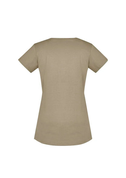 Syzmik Women's Streetworx Tee Shirt ZH735 in Navy Blue UPF 50+