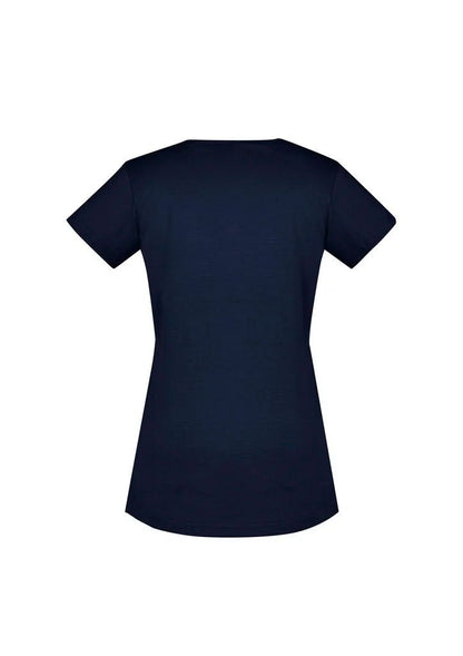 Syzmik Women's Streetworx Tee Shirt ZH735 in Charcoal UPF 50+