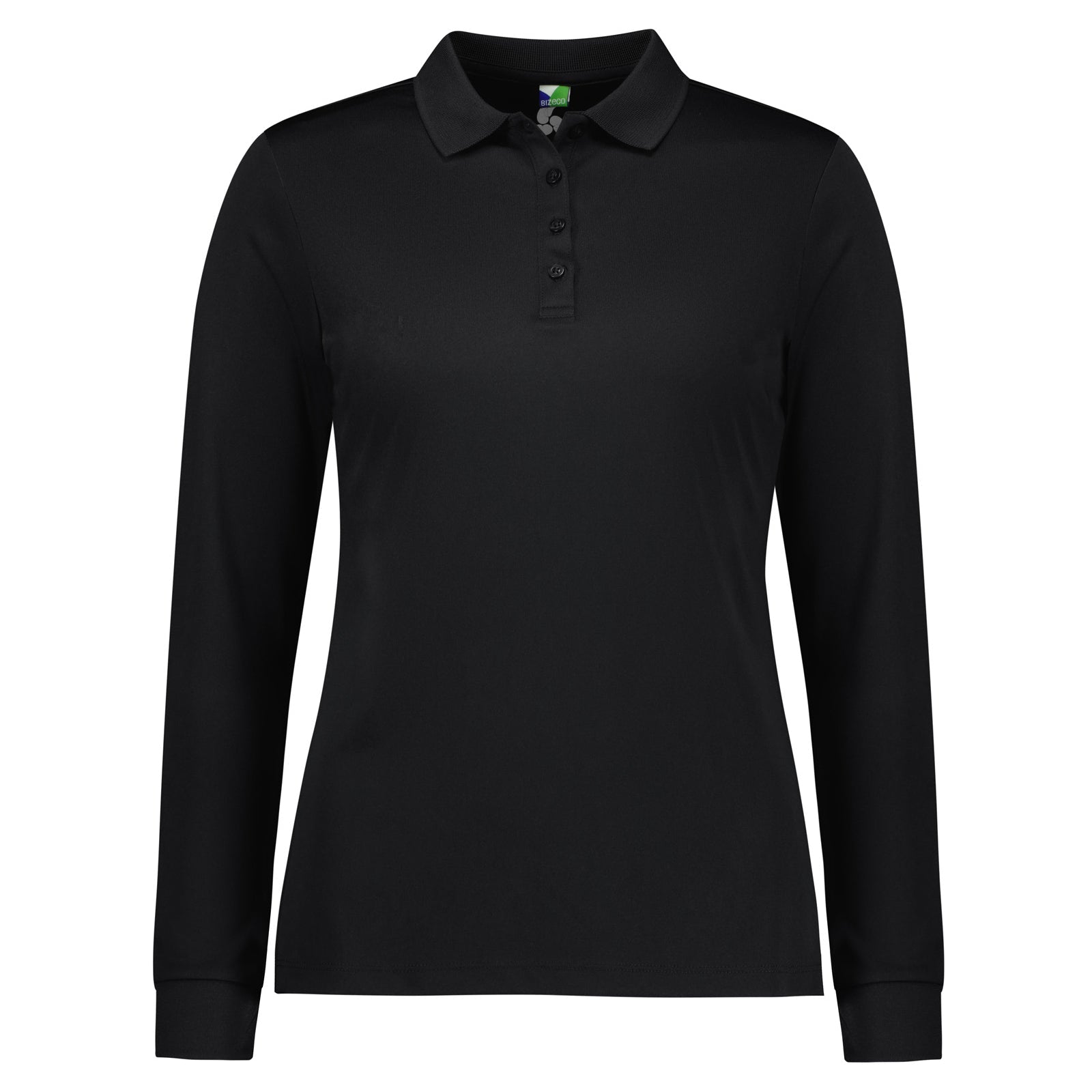 Womens UPF 50+ Action Long Sleeve Polo - SunSafe Australia