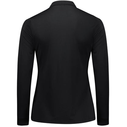 Womens UPF 50+ Action Long Sleeve Polo - SunSafe Australia